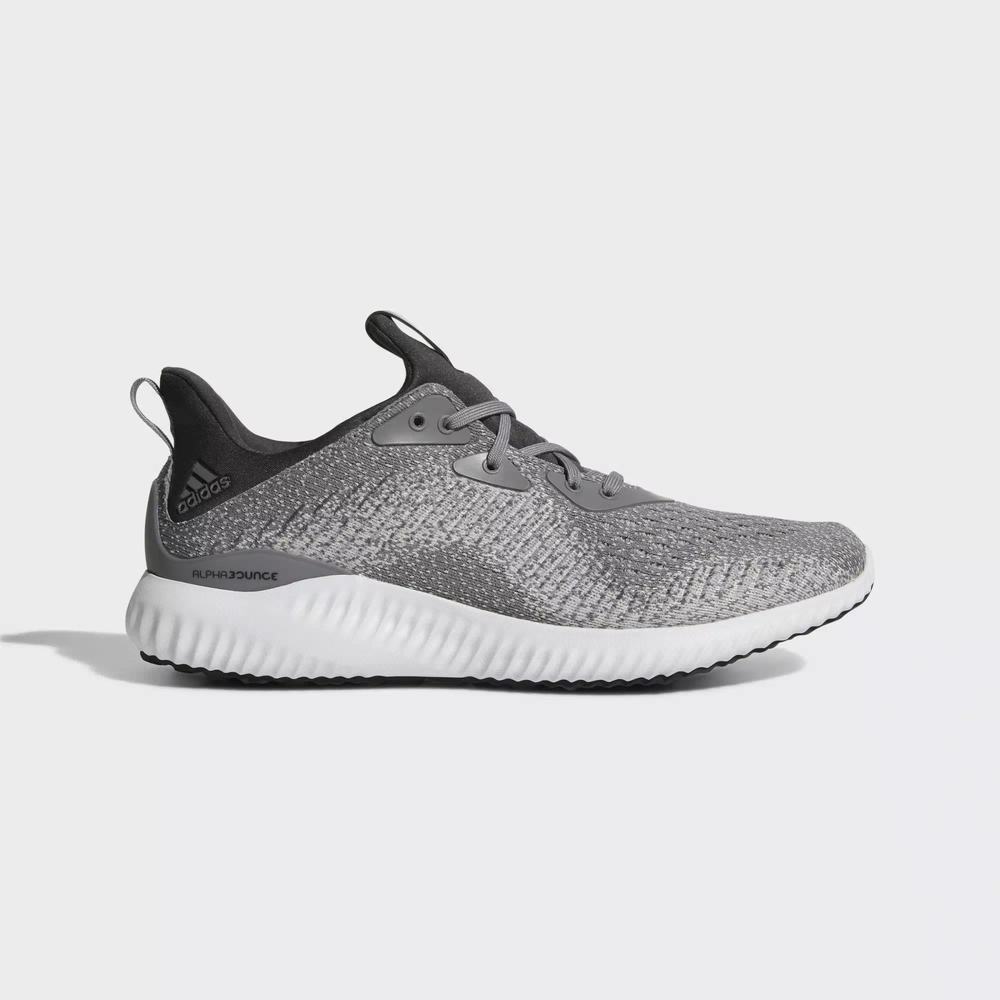 Adidas Alphabounce EM Deportivos Grises Para Hombre (MX-43414)